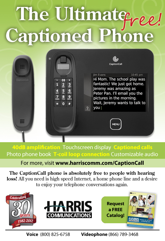 The Ultimate Captioned Phone - Harris Communications