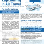 Flyer for Air Travel Access